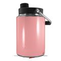 Skin Decal Wrap for Yeti Half Gallon Jug Solids Collection Pink - JUG NOT INCLUDED by WraptorSkinz