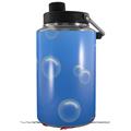 Skin Decal Wrap for Yeti 1 Gallon Jug Bubbles Blue - JUG NOT INCLUDED by WraptorSkinz