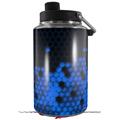 Skin Decal Wrap for Yeti 1 Gallon Jug HEX Blue - JUG NOT INCLUDED by WraptorSkinz