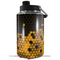 Skin Decal Wrap for Yeti 1 Gallon Jug HEX Yellow - JUG NOT INCLUDED by WraptorSkinz