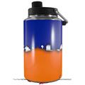 Skin Decal Wrap for Yeti 1 Gallon Jug Ripped Colors Blue Orange - JUG NOT INCLUDED by WraptorSkinz