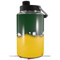 Skin Decal Wrap for Yeti 1 Gallon Jug Ripped Colors Green Yellow - JUG NOT INCLUDED by WraptorSkinz