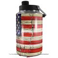 Skin Decal Wrap for Yeti 1 Gallon Jug Painted Faded and Cracked USA American Flag - JUG NOT INCLUDED by WraptorSkinz