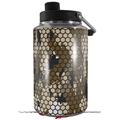 Skin Decal Wrap for Yeti 1 Gallon Jug HEX Mesh Camo 01 Brown - JUG NOT INCLUDED by WraptorSkinz