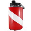 Skin Decal Wrap for Yeti 1 Gallon Jug Dive Scuba Flag - JUG NOT INCLUDED by WraptorSkinz