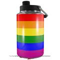 Skin Decal Wrap for Yeti 1 Gallon Jug Rainbow Stripes - JUG NOT INCLUDED by WraptorSkinz