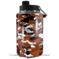 Skin Decal Wrap for Yeti 1 Gallon Jug WraptorCamo Digital Camo Burnt Orange - JUG NOT INCLUDED by WraptorSkinz