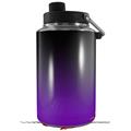 Skin Decal Wrap for Yeti 1 Gallon Jug Smooth Fades Purple Black - JUG NOT INCLUDED by WraptorSkinz