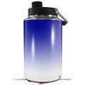 Skin Decal Wrap for Yeti 1 Gallon Jug Smooth Fades White Blue - JUG NOT INCLUDED by WraptorSkinz