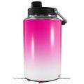 Skin Decal Wrap for Yeti 1 Gallon Jug Smooth Fades White Hot Pink - JUG NOT INCLUDED by WraptorSkinz