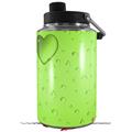 Skin Decal Wrap for Yeti 1 Gallon Jug Raining Neon Green - JUG NOT INCLUDED by WraptorSkinz