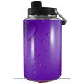 Skin Decal Wrap for Yeti 1 Gallon Jug Raining Purple - JUG NOT INCLUDED by WraptorSkinz