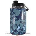 Skin Decal Wrap for Yeti 1 Gallon Jug WraptorCamo Old School Camouflage Camo Navy - JUG NOT INCLUDED by WraptorSkinz