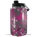 Skin Decal Wrap for Yeti 1 Gallon Jug WraptorCamo Old School Camouflage Camo Fuschia Hot Pink - JUG NOT INCLUDED by WraptorSkinz