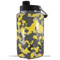 Skin Decal Wrap for Yeti 1 Gallon Jug WraptorCamo Old School Camouflage Camo Yellow - JUG NOT INCLUDED by WraptorSkinz