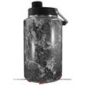 Skin Decal Wrap for Yeti 1 Gallon Jug Marble Granite 06 Black Gray - JUG NOT INCLUDED by WraptorSkinz