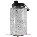 Skin Decal Wrap for Yeti 1 Gallon Jug Marble Granite 10 Speckled Black White - JUG NOT INCLUDED by WraptorSkinz