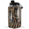 Skin Decal Wrap for Yeti 1 Gallon Jug WraptorCamo Grassy Marsh Camo Dark Gray - JUG NOT INCLUDED by WraptorSkinz