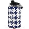 Skin Decal Wrap for Yeti 1 Gallon Jug Houndstooth Navy Blue - JUG NOT INCLUDED by WraptorSkinz