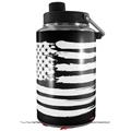 Skin Decal Wrap for Yeti 1 Gallon Jug Brushed USA American Flag - JUG NOT INCLUDED by WraptorSkinz