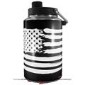 Skin Decal Wrap for Yeti 1 Gallon Jug Brushed USA American Flag USA - JUG NOT INCLUDED by WraptorSkinz