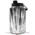 Skin Decal Wrap for Yeti 1 Gallon Jug Lightning White - JUG NOT INCLUDED by WraptorSkinz
