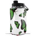 Skin Decal Wrap for Yeti 1 Gallon Jug Butterflies Green - JUG NOT INCLUDED by WraptorSkinz