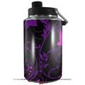 Skin Decal Wrap for Yeti 1 Gallon Jug Twisted Garden Purple and Hot Pink - JUG NOT INCLUDED by WraptorSkinz