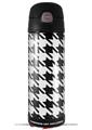 Skin Decal Wrap for Thermos Funtainer 16oz Bottle Houndstooth Black (BOTTLE NOT INCLUDED) by WraptorSkinz