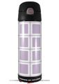 Skin Decal Wrap for Thermos Funtainer 16oz Bottle Squared Lavender (BOTTLE NOT INCLUDED) by WraptorSkinz