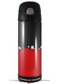 Skin Decal Wrap for Thermos Funtainer 16oz Bottle Ripped Colors Black Red (BOTTLE NOT INCLUDED) by WraptorSkinz