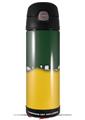 Skin Decal Wrap for Thermos Funtainer 16oz Bottle Ripped Colors Green Yellow (BOTTLE NOT INCLUDED) by WraptorSkinz