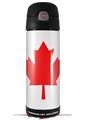 Skin Decal Wrap for Thermos Funtainer 16oz Bottle Canadian Canada Flag (BOTTLE NOT INCLUDED) by WraptorSkinz