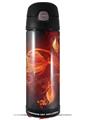 Skin Decal Wrap for Thermos Funtainer 16oz Bottle Fire Flower (BOTTLE NOT INCLUDED) by WraptorSkinz