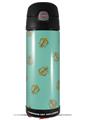 Skin Decal Wrap for Thermos Funtainer 16oz Bottle Anchors Away Seafoam Green (BOTTLE NOT INCLUDED) by WraptorSkinz