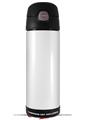 Skin Decal Wrap for Thermos Funtainer 16oz Bottle Solids Collection White (BOTTLE NOT INCLUDED) by WraptorSkinz