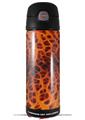 Skin Decal Wrap for Thermos Funtainer 16oz Bottle Fractal Fur Cheetah (BOTTLE NOT INCLUDED) by WraptorSkinz