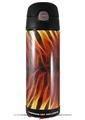 Skin Decal Wrap for Thermos Funtainer 16oz Bottle Fractal Fur Tiger (BOTTLE NOT INCLUDED) by WraptorSkinz