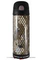 Skin Decal Wrap for Thermos Funtainer 16oz Bottle HEX Mesh Camo 01 Brown (BOTTLE NOT INCLUDED) by WraptorSkinz