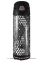 Skin Decal Wrap for Thermos Funtainer 16oz Bottle HEX Mesh Camo 01 Gray (BOTTLE NOT INCLUDED) by WraptorSkinz