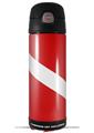 Skin Decal Wrap for Thermos Funtainer 16oz Bottle Dive Scuba Flag (BOTTLE NOT INCLUDED) by WraptorSkinz
