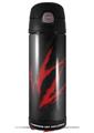 Skin Decal Wrap for Thermos Funtainer 16oz Bottle WraptorSkinz WZ on Black (BOTTLE NOT INCLUDED) by WraptorSkinz