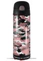 Skin Decal Wrap for Thermos Funtainer 16oz Bottle WraptorCamo Digital Camo Pink (BOTTLE NOT INCLUDED) by WraptorSkinz