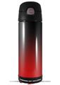 Skin Decal Wrap for Thermos Funtainer 16oz Bottle Smooth Fades Red Black (BOTTLE NOT INCLUDED) by WraptorSkinz