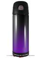 Skin Decal Wrap for Thermos Funtainer 16oz Bottle Smooth Fades Purple Black (BOTTLE NOT INCLUDED) by WraptorSkinz
