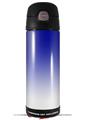 Skin Decal Wrap for Thermos Funtainer 16oz Bottle Smooth Fades White Blue (BOTTLE NOT INCLUDED) by WraptorSkinz