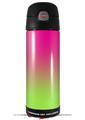 Skin Decal Wrap for Thermos Funtainer 16oz Bottle Smooth Fades Neon Green Hot Pink (BOTTLE NOT INCLUDED) by WraptorSkinz