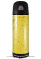 Skin Decal Wrap for Thermos Funtainer 16oz Bottle Raining Yellow (BOTTLE NOT INCLUDED) by WraptorSkinz
