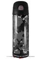 Skin Decal Wrap for Thermos Funtainer 16oz Bottle WraptorCamo Old School Camouflage Camo Black (BOTTLE NOT INCLUDED) by WraptorSkinz