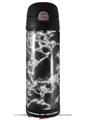 Skin Decal Wrap for Thermos Funtainer 16oz Bottle Electrify White (BOTTLE NOT INCLUDED) by WraptorSkinz